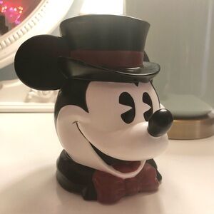 Enesco Disney Puttin On The Ritz Mickey Mouse in Top Hat Musical Figurine